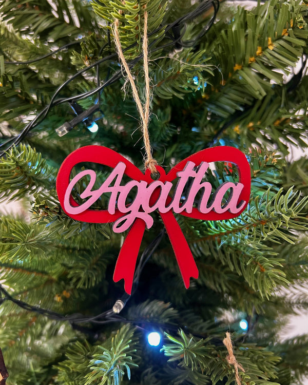 Adorno moño personalizado