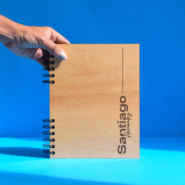 Cuaderno Personalizado lateral