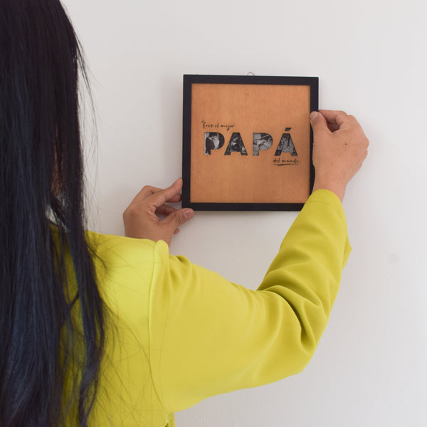 Marco de Fotos el mejor Papá